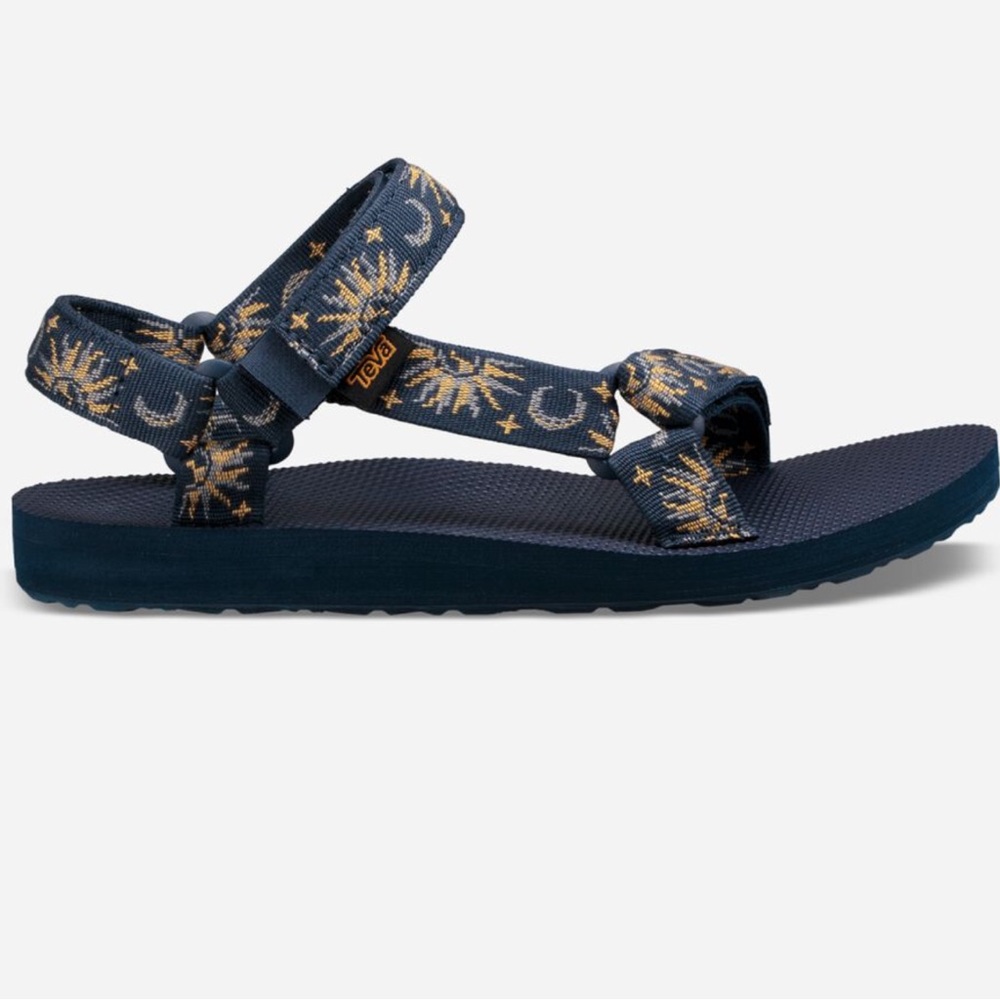 Teva Women’s Original Universal Sandal (Sun and Moon Insignia Blue)